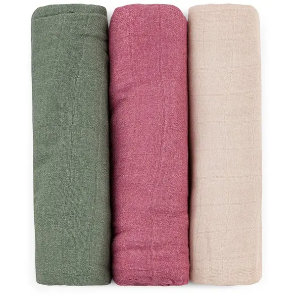 Petite&Mars Petite&Mars Moussy plenice iz blaga Botanic Tones 68 x 68 cm 3 kos