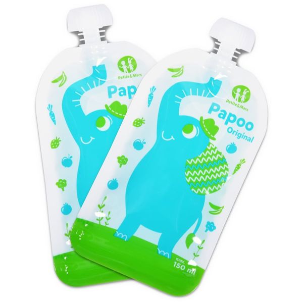 Petite&Mars Petite&Mars Papoo vrečka za hrano Elephant 6x150 ml