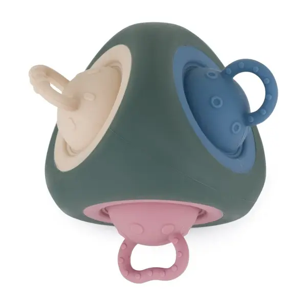 Petite&Mars Petite&Mars Pop Up Triangle 10m+ grizalo Misty Green 1 kos