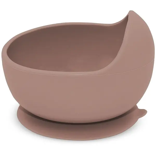 Petite&Mars Petite&Mars Take&Match Silicone Bowl skledica s priseskom Velvet Latte 6m+ 1 kos