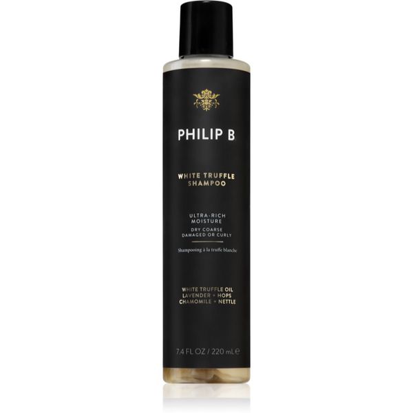 Philip B. Philip B. White Truffle vlažilni šampon za grobe in barvane lase 220 ml