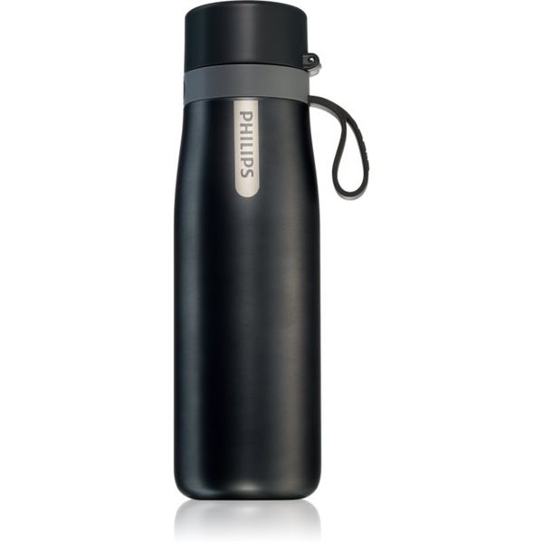 Philips AquaShield Philips AquaShield GoZero Daily filtrirna plastenka termo barva Black 550 ml