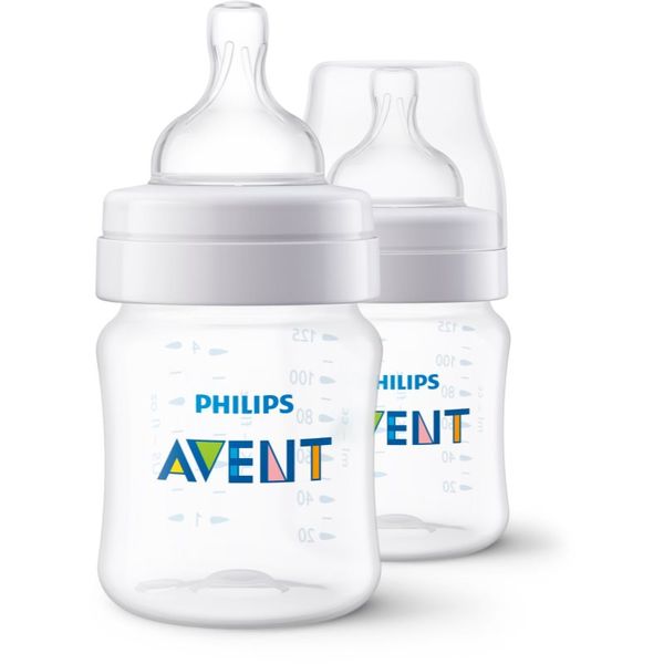 Philips Avent Philips Avent Anti-colic steklenička za dojenčke proti kolikam 0 m+ 2x125 ml