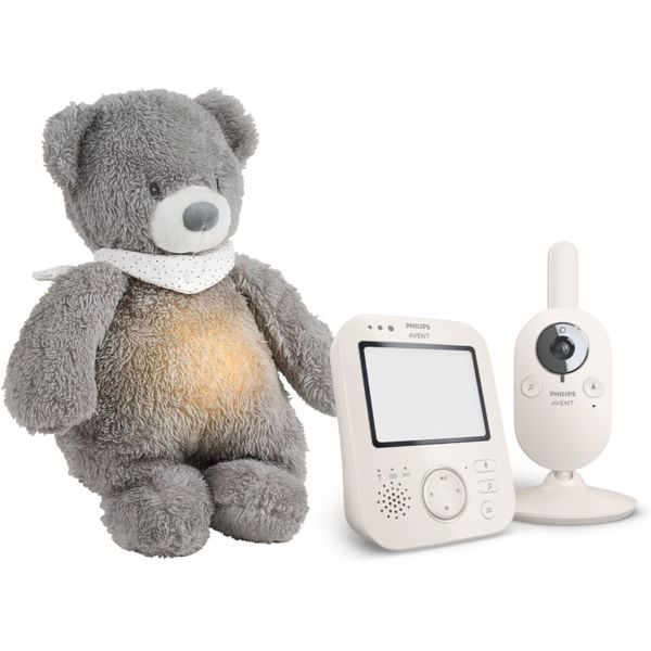 Philips Avent Philips Avent Baby Monitor SCD891/26+NATTOU Sleepy Bear Grey darilni set 0 m+(za dojenčke)