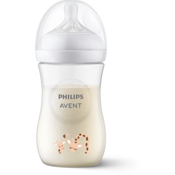Philips Avent Philips Avent Natural Response 1 m+ steklenička za dojenčke Giraffe 260 ml