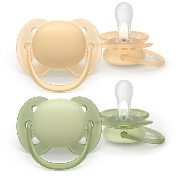 Philips Avent Philips Avent Ultrasoft SCF091/45 6-18 m duda Neutral 2 kos