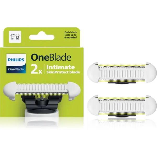 Philips Philips OneBlade Intimate SkinProtect QP229/50 nadomestne britvice for OneBlade Intimate QP1924/30 2 kos