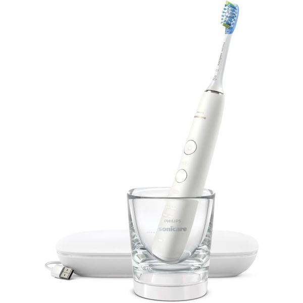 Philips Philips Sonicare 9000 DiamondClean HX9911/27 sonična električna zobna ščetka s polnilnim kozarcem White 1 kos