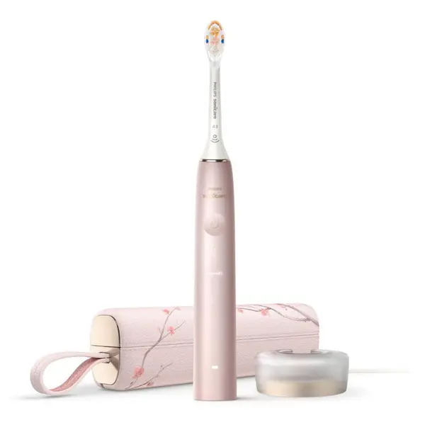 Philips Philips Sonicare 9900 DiamondClean Prestige Limited Edition HX9992/31 sonična električna zobna ščetka z aplikacijo Pink 1 kos