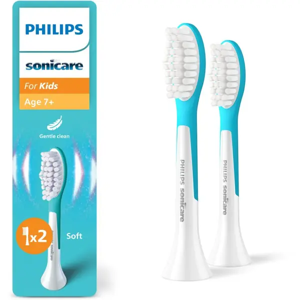 Philips Philips Sonicare For Kids 7+ Standard HX6042/90 nadomestne glave za zobno ščetko za otroke 2 kos