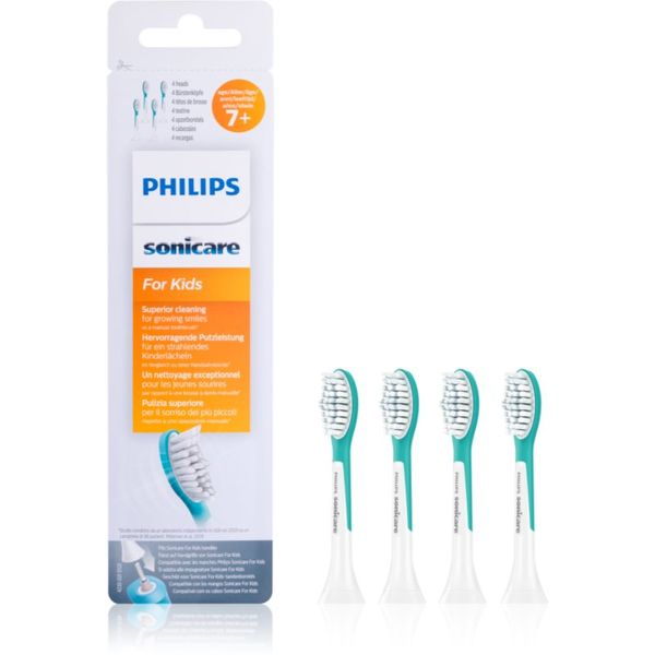 Philips Philips Sonicare For Kids 7+ Standard HX6044/33 nadomestne glave za zobno ščetko 4 kos