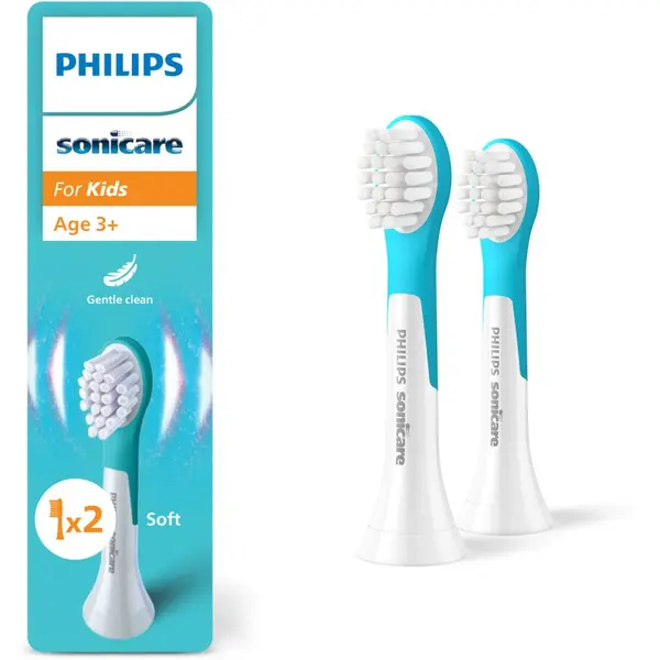 Philips Philips Sonicare For Kids Mini 3+ HX6032/90 nadomestne glave za zobno ščetko za otroke 2 kos