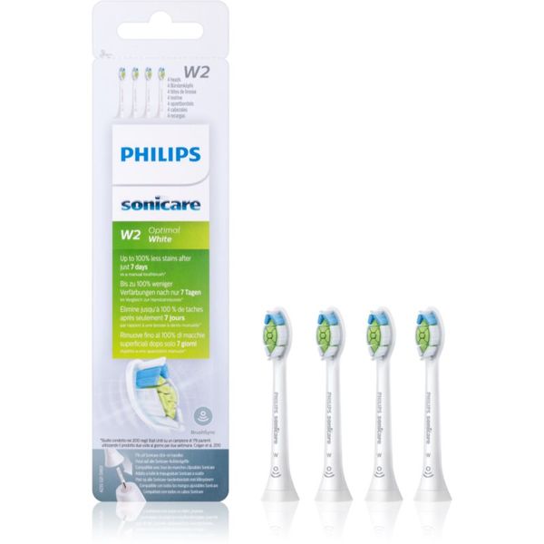 Philips Philips Sonicare Optimal White Standard HX6064/10 nadomestne glave za zobno ščetko HX6064/10 4 kos