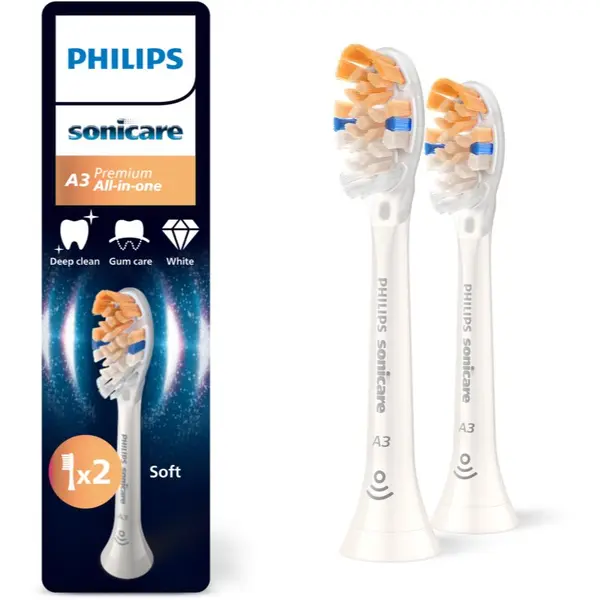 Philips Philips Sonicare Premium All-in-One HX9092/87 nadomestne glave za zobno ščetko White 2 kos