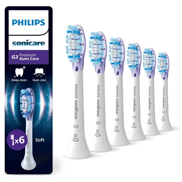 Philips Philips Sonicare Premium Gum Care HX9056/87 nadomestne glave za zobno ščetko 6 kos