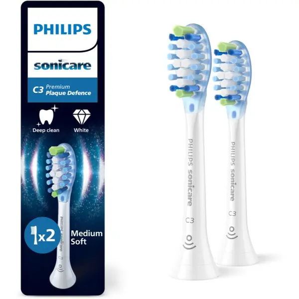 Philips Philips Sonicare Premium Plaque Defense HX9042/87 nadomestne glave za zobno ščetko 2 kos