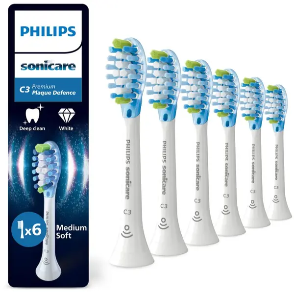 Philips Philips Sonicare Premium Plaque Defense HX9046/87 nadomestne glave za zobno ščetko 6 kos