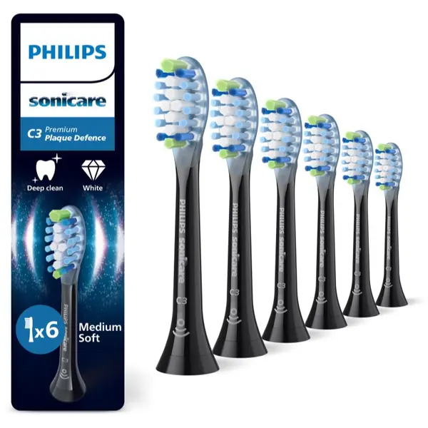 Philips Philips Sonicare Premium Plaque Defense HX9046/88 nadomestne glave za zobno ščetko 6 kos