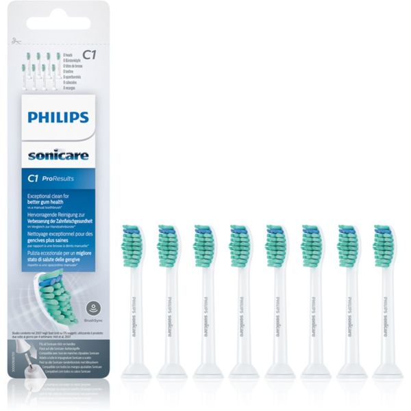 Philips Philips Sonicare ProResults Standard HX6018/07 nadomestne glave za zobno ščetko HX6018/07 8 kos