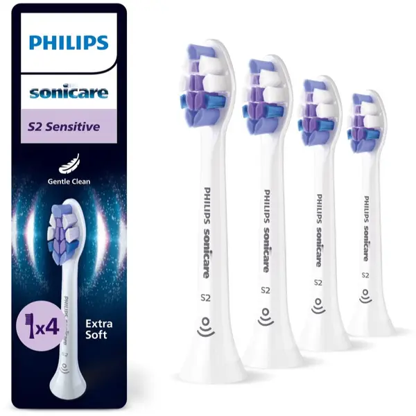 Philips Philips Sonicare Sensitive HX6054/87 nadomestne glave za zobno ščetko 4 kos
