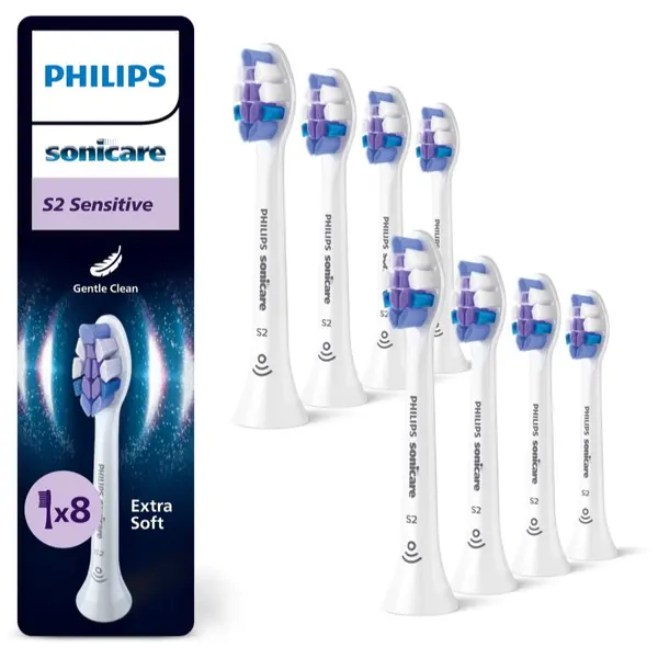 Philips Philips Sonicare Sensitive HX6058/87 nadomestne glave za zobno ščetko 8 kos