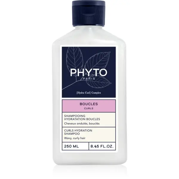 Phyto Phyto Curls Hydratation Shampoo vlažilni šampon za valovite in kodraste lase 250 ml