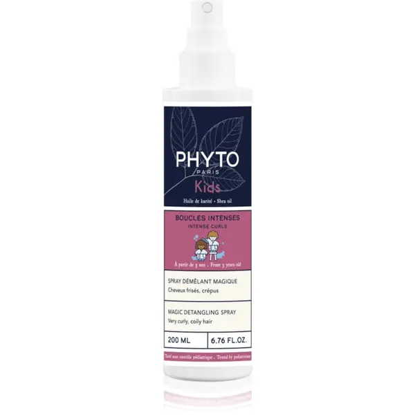 Phyto Phyto Kids Intense Curls Magic Detangling Spray pršilo za lažje česanje las za kodraste lase 200 ml