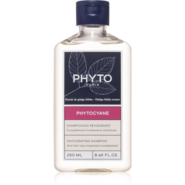 Phyto Phyto Phytocyane Invigorating Shampoo aktivacijski šampon proti izpadanju las 250 ml