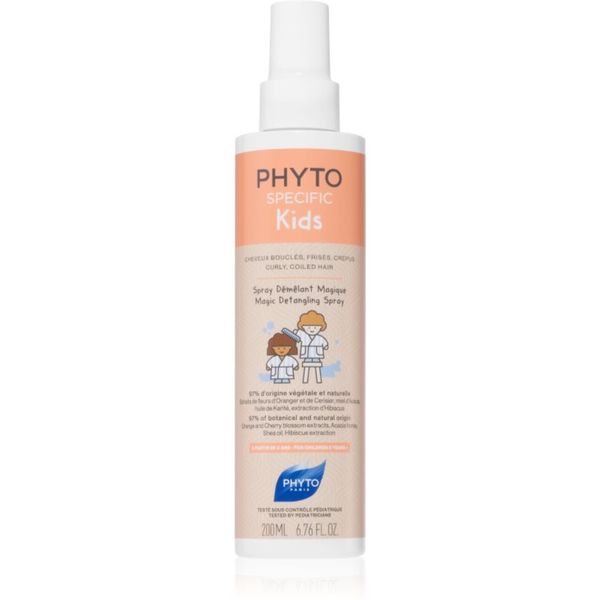 Phyto Phyto Specific Kids Magic Detangling Spray pršilo za lažje česanje las za valovite in kodraste lase 200 ml