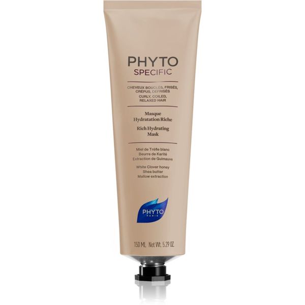 Phyto Phyto Specific Rich Hydrating Mask hranilna maska za valovite in kodraste lase 150 ml