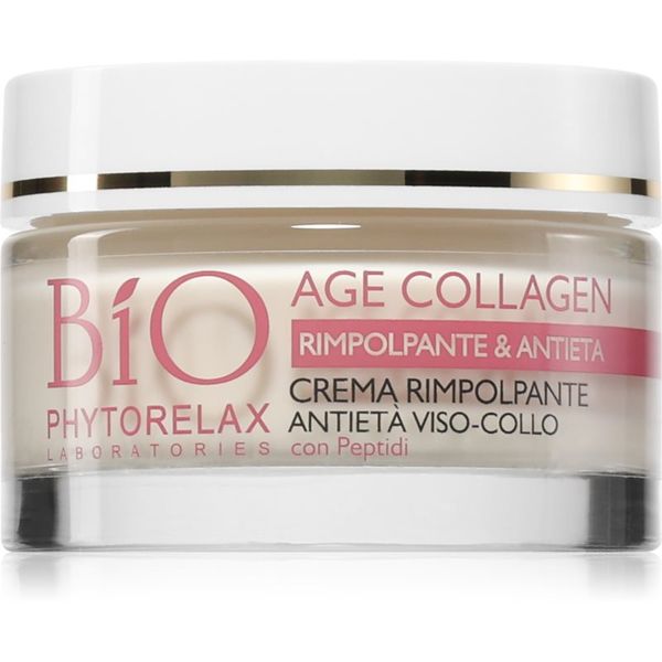 Phytorelax Laboratories Phytorelax Laboratories Age Collagen posvetlitvena krema proti gubam za učvrstitev obraza 50 ml