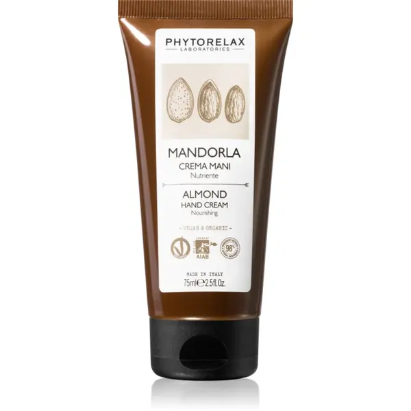 Phytorelax Laboratories Phytorelax Laboratories Almond hranilna krema za roke 75 ml
