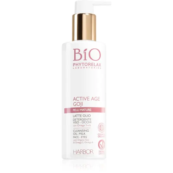 Phytorelax Laboratories Phytorelax Laboratories Bio Active Age Goji nežno čistilno mleko za zrelo kožo 200 ml