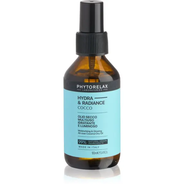 Phytorelax Laboratories Phytorelax Laboratories Coconut večnamensko suho olje za obraz, telo in lase 100 ml
