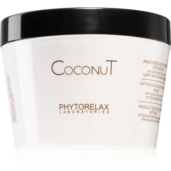 Phytorelax Laboratories Phytorelax Laboratories Coconut vlažilna maska za lase s kokosovim oljem 250 ml