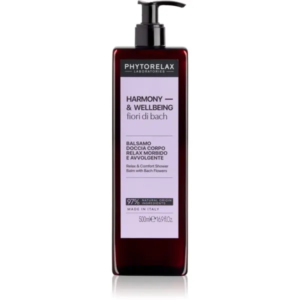 Phytorelax Laboratories Phytorelax Laboratories Fiori di Bach balzam za prhanje 500 ml
