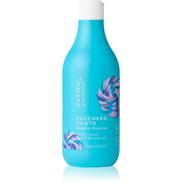 Phytorelax Laboratories Phytorelax Laboratories Intra Gourmand Cotton Candy gel za prhanje in kopanje 450 ml