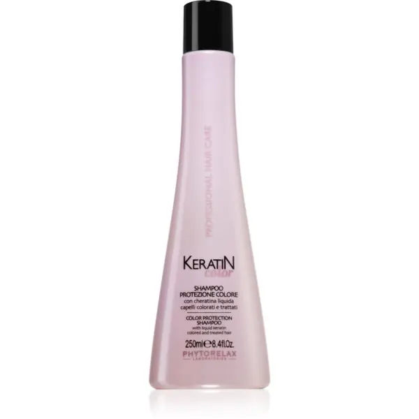 Phytorelax Laboratories Phytorelax Laboratories Keratin Color šampon za poškodovane in barvane lase s keratinom 250 ml