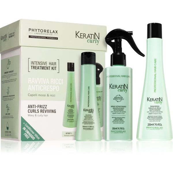 Phytorelax Laboratories Phytorelax Laboratories Keratin Curly darilni set (za valovite in kodraste lase)