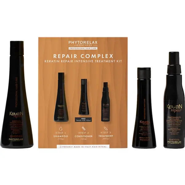 Phytorelax Laboratories Phytorelax Laboratories Keratin Repair darilni set za glajenje in obnovo poškodovanih las