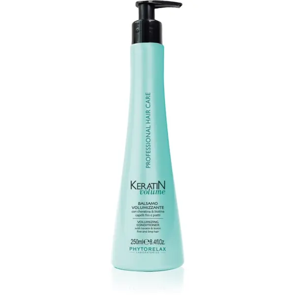 Phytorelax Laboratories Phytorelax Laboratories Keratin Volume balzam za volumen tankih las s keratinom 250 ml