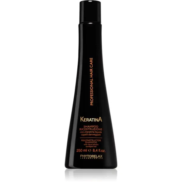 Phytorelax Laboratories Phytorelax Laboratories Keratina obnovitveni šampon s keratinom za poškodovane lase 250 ml