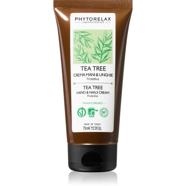 Phytorelax Laboratories Phytorelax Laboratories Tea Tree mehčalna krema za roke in nohte 75 ml