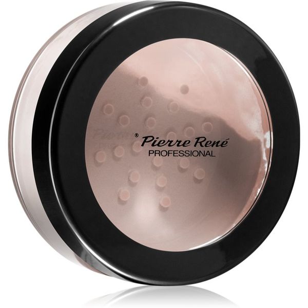 Pierre René Pierre René Professional Natural Glow posvetlitveni puder v prahu odtenek Pink 10 g