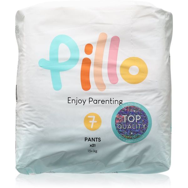 Pillo Pillo Premium Pants XXL Size 7 hlačne plenice za enkratno uporabo +15 kg 21 kos