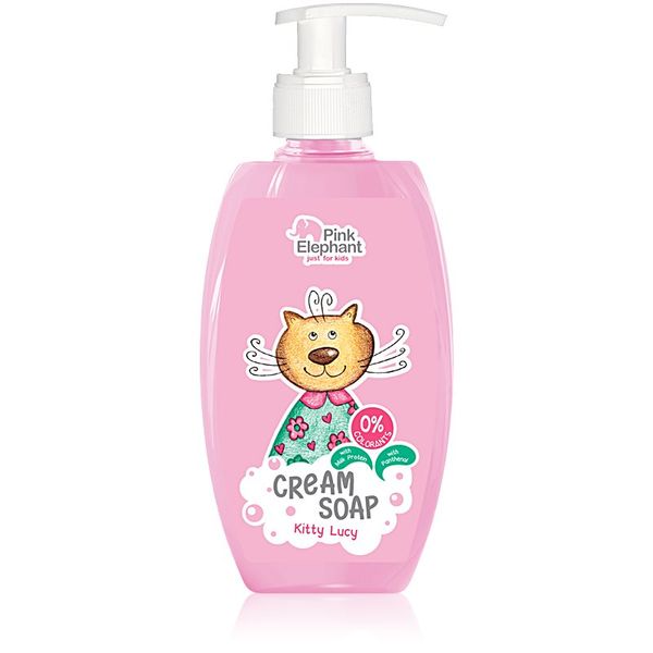 Pink Elephant Pink Elephant Cream Soap Kitty Lisa kremno milo za otroke 250 ml