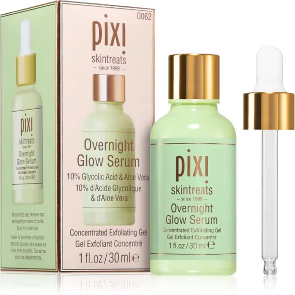 Pixi Pixi Overnight Glow Serum nočni serum za obraz z glikolno kislino 30 ml