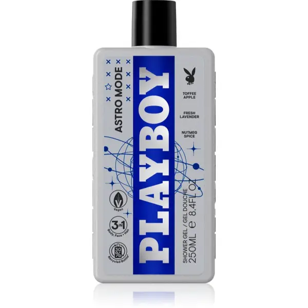 Playboy Playboy Astro Mode gel za prhanje 3v1 za moške 250 ml