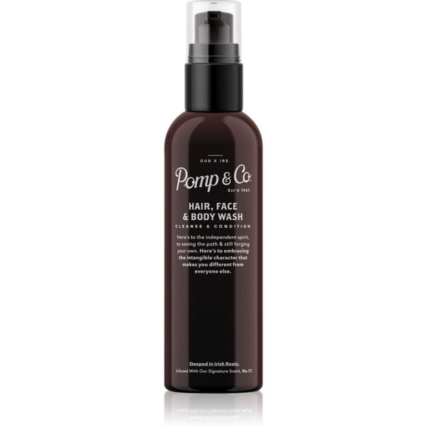 Pomp & Co Pomp & Co Hair and Body Wash gel za prhanje in šampon 2v1 100 ml