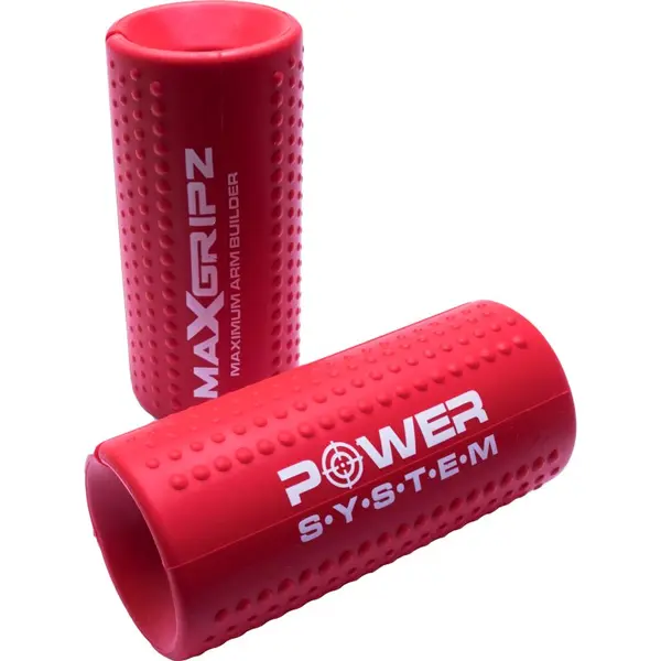 Power System Power System Mx Gripz oteževalni nastavki za utež barva Red M 2 kos